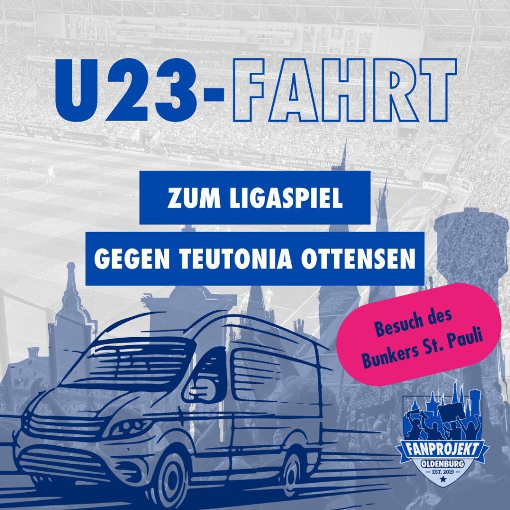 U23-Fahrt nach Ottensen mit Bunker-Besuch