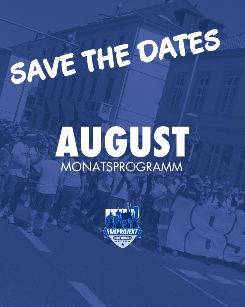Monatsprogramm August