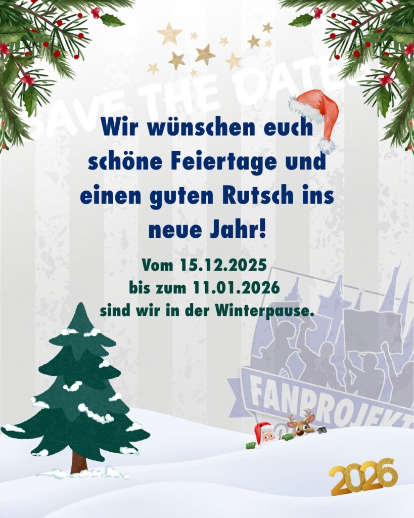 Winterpause im Fanprojekt