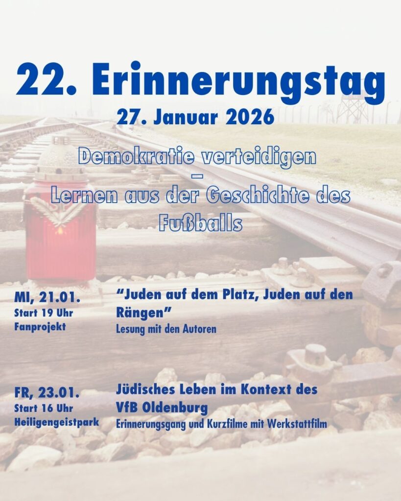 Save the Date – 22. Erinnerungstag