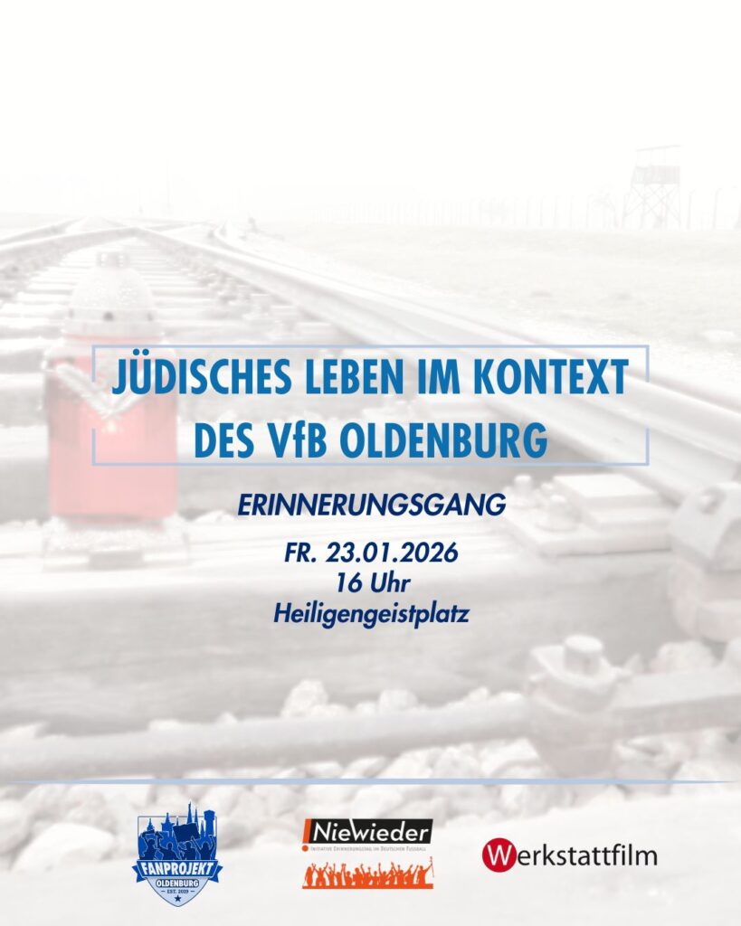 Erinnerungsgang im Kontext des VfB Oldenburg
