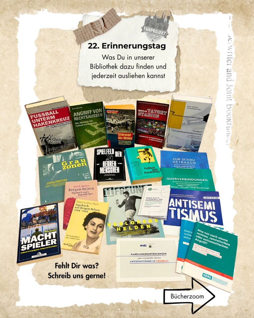 Erinnern in unserer Bibliothek